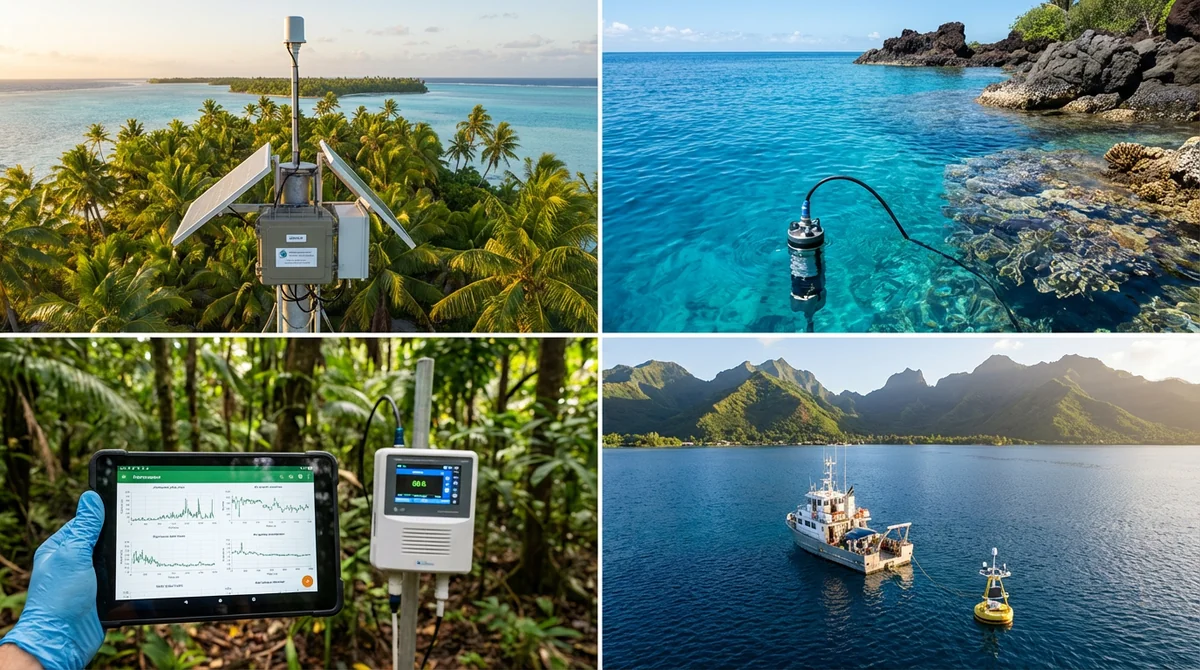 Débits d'étiage, Polynésie française