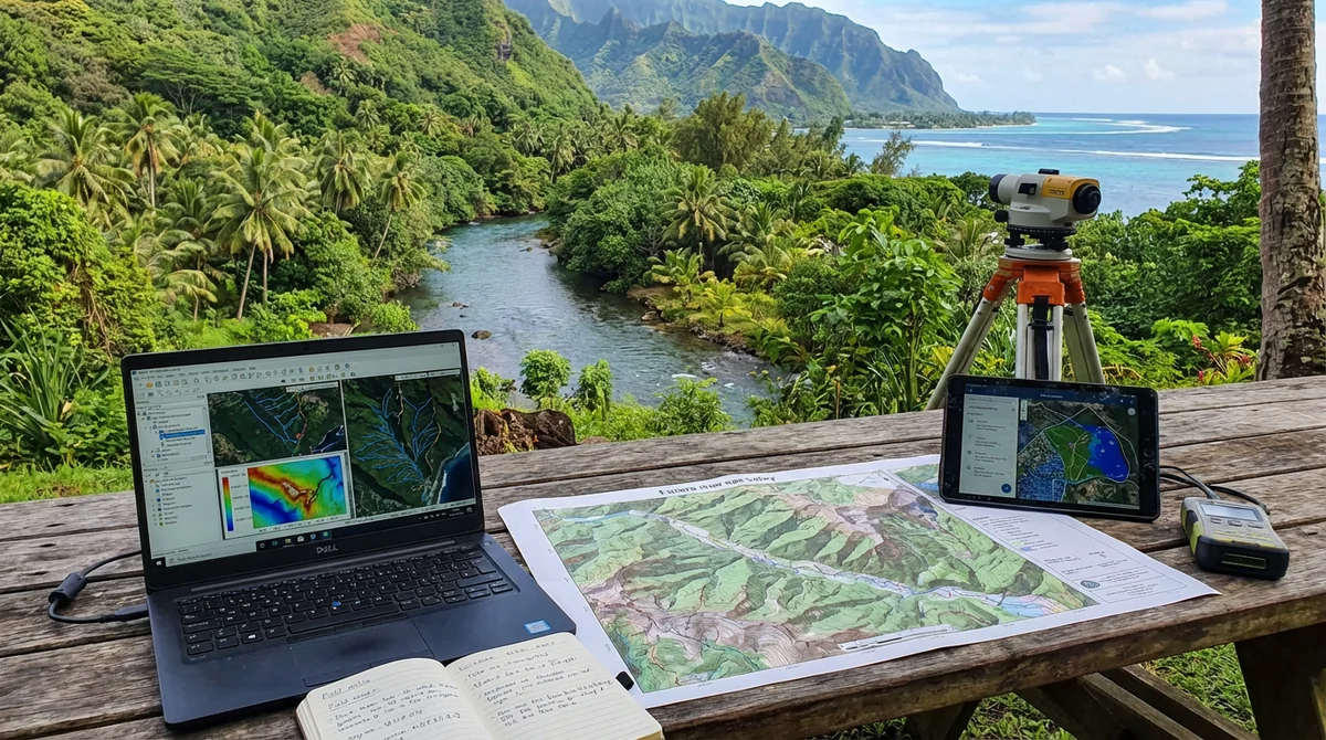 Rivière Fauoro, Teahupoo, Tahiti