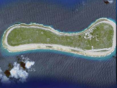 Vue aérienne de Nukutavake