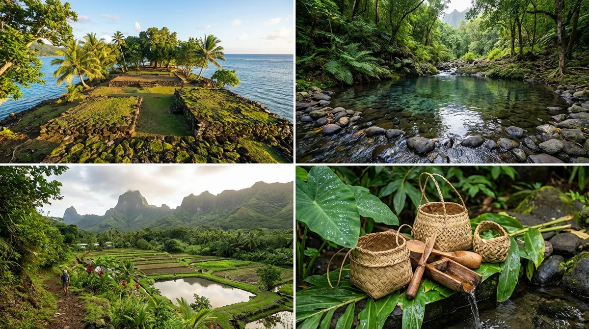 Marae de Taputapuātea, site UNESCO, Raiatea